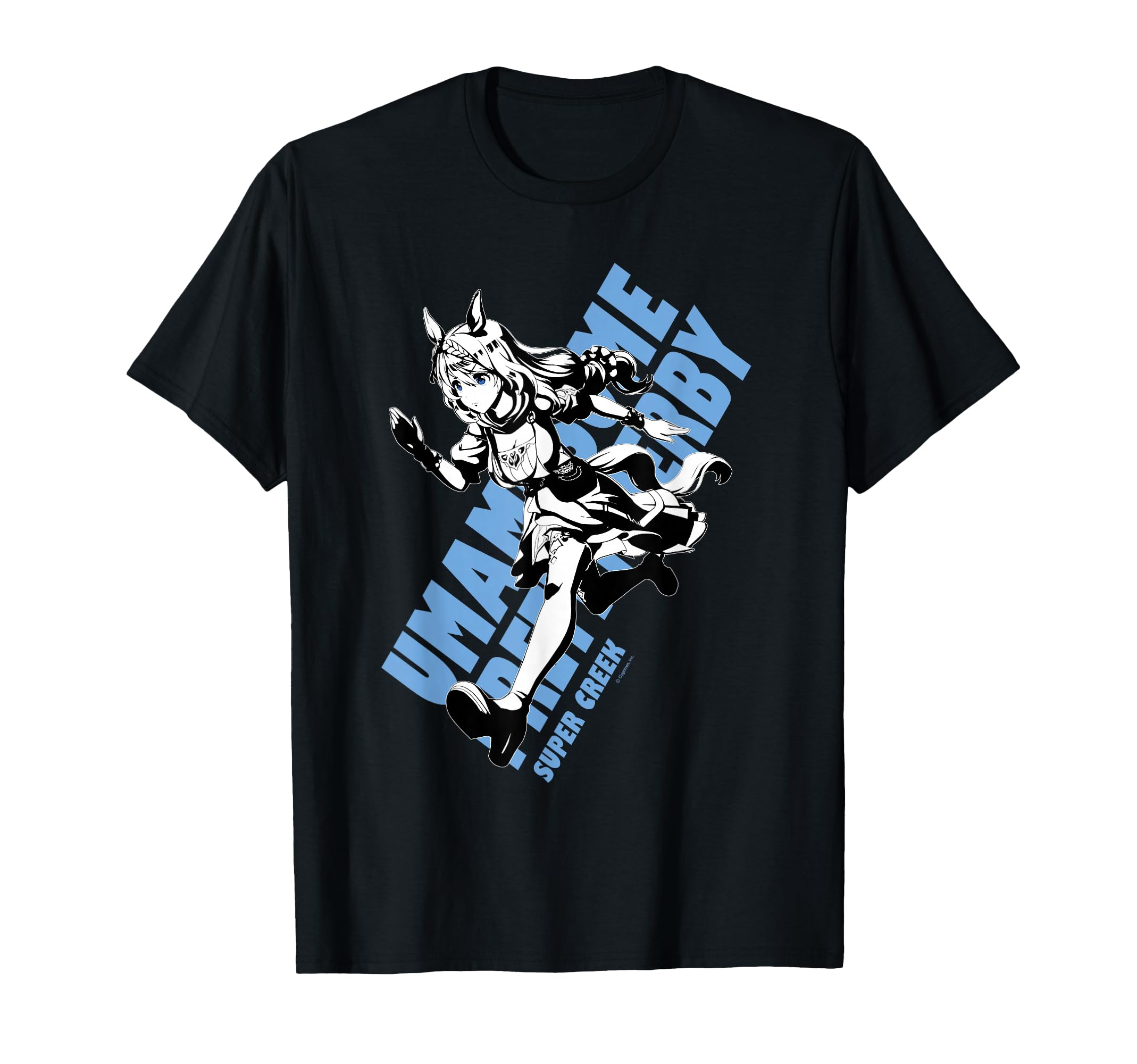 人気アイテム【BOSS×ウマ娘】半袖/Tシャツ/スーパークリーク/ライトブルー 人気アイテム【BOSS×ウマ娘】半袖/Tシャツ/スーパークリーク